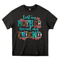 Asphalt first my mother second my friend Heavy Core Tee - AdoDesignShop
