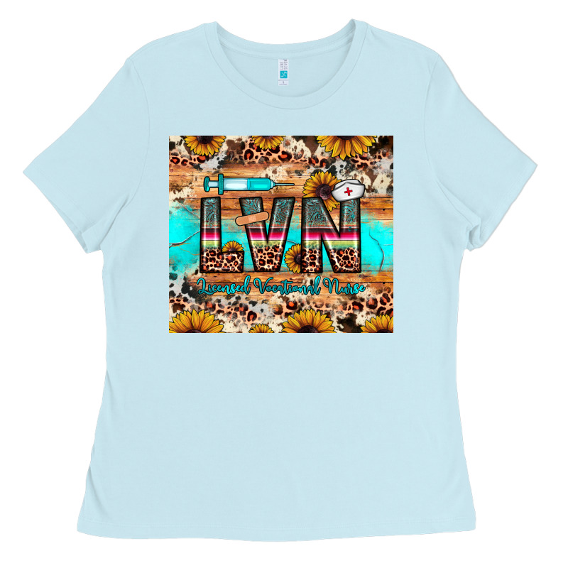 Lvn Licensed Vocational Nurse Ladies Tee by JahusDesignShop | Teevron