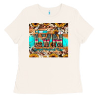 Bone lvn licensed vocational nurse Ladies Tee - JahusDesignShop