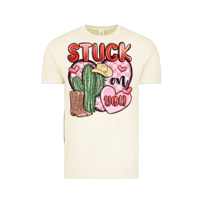 Stuck On You Vintage Tee by MaliasSmallBusiness | Teevron