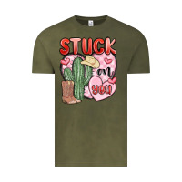 Vintage Olive stuck on you Vintage Tee - MaliasSmallBusiness