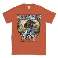 Copper mamas boy western cowboy boots cactus Classic Tee - NancyCooperArtShop