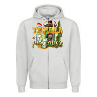 Dove Grey Tequila Por Favor Zipper Hoodie - texasbilliewilder