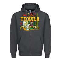 Smoke Tequila Por Favor Zipper Hoodie - texasbilliewilder