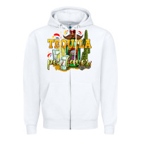 White Tequila Por Favor Zipper Hoodie - texasbilliewilder