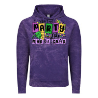 Cloud Purple aint no party like mardi gras Vintage Hoodie - MaliasSmallBusiness