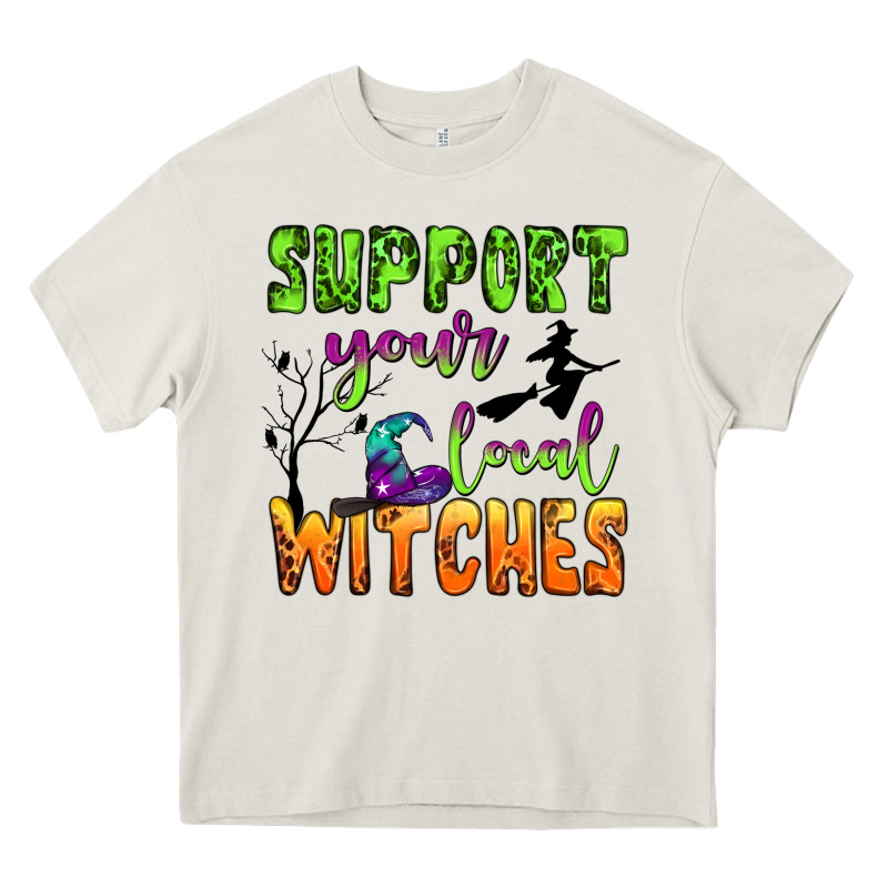 Support Your Local Witches Heavy Core Tee by BundleAndBundleShop | Teevron
