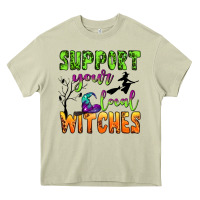 Mossy support your local witches Heavy Core Tee - BundleAndBundleShop