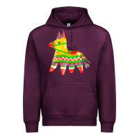 Mauve Wine pinata Urban Hoodie - FaDigitalArtStudio