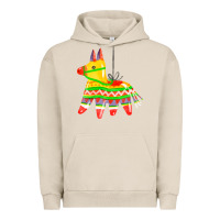 Pigment French Oak pinata Urban Hoodie - FaDigitalArtStudio
