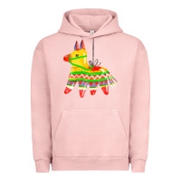 Pigment Salmon pinata Urban Hoodie - FaDigitalArtStudio