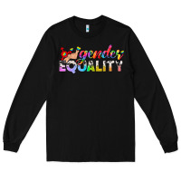 Black Western LGBTQ Gender Equality Long Sleeve Tee - BundleAndBundleShop