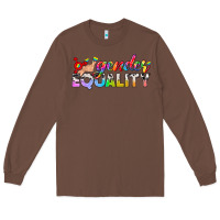 Chestnut Western LGBTQ Gender Equality Long Sleeve Tee - BundleAndBundleShop