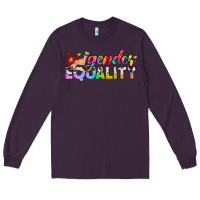 Plum Western LGBTQ Gender Equality Long Sleeve Tee - BundleAndBundleShop