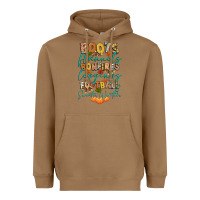Boots Flannels Bonfires Football Heavyweight Hoodie | Teevron