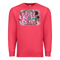 Cardinal i wear pink for my aunt Premium Sweatshirt - CowGirlArtShop