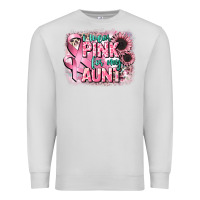 Dove Grey i wear pink for my aunt Premium Sweatshirt - CowGirlArtShop