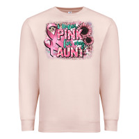 Pale Pink i wear pink for my aunt Premium Sweatshirt - CowGirlArtShop