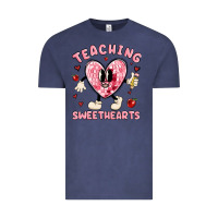 Vintage Denim teaching sweethearts Vintage Tee - MaliasSmallBusiness