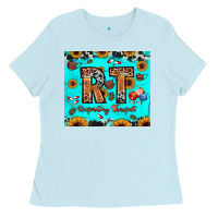 Baby Blue rt respiratory therapist Ladies Tee - JahusDesignShop