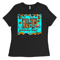 Black rt respiratory therapist Ladies Tee - JahusDesignShop
