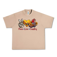 Burro peace love country american texas flag boots Urban Heavy Tee - AdoDesignShop