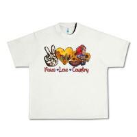 Pistachio peace love country american texas flag boots Urban Heavy Tee - AdoDesignShop