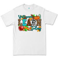 White y'all gonna learn today pumpkin and pen Premium Tee - AdoDesignShop