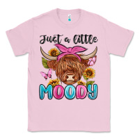 Bubblegum Pink just a little moody Classic Tee - MaliasSmallBusiness