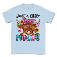 Dusty Blue just a little moody Classic Tee - MaliasSmallBusiness