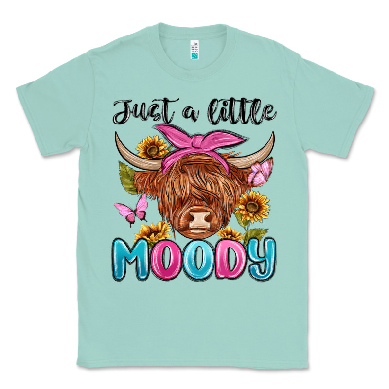 Just A Little Moody Classic Tee by MaliasSmallBusiness | Teevron