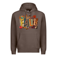Coffee i love fall most of all Premium Hoodie - CowGirlArtShop