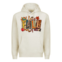 Oatmeal Heather i love fall most of all Premium Hoodie - CowGirlArtShop