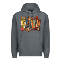 Rock i love fall most of all Premium Hoodie - CowGirlArtShop