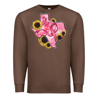 Chestnut texas map breast cancer Premium Sweatshirt - CowGirlArtShop