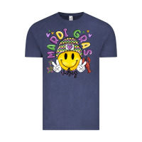 Vintage Denim mardi gras vibes Vintage Tee - MaliasSmallBusiness
