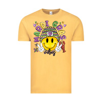 Vintage Mustard mardi gras vibes Vintage Tee - MaliasSmallBusiness