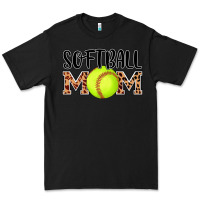 Black softball mom Premium Tee - AdoDesignShop