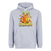 Heather Grey its the season softball Heavyweight Hoodie - CowGirlArtShop
