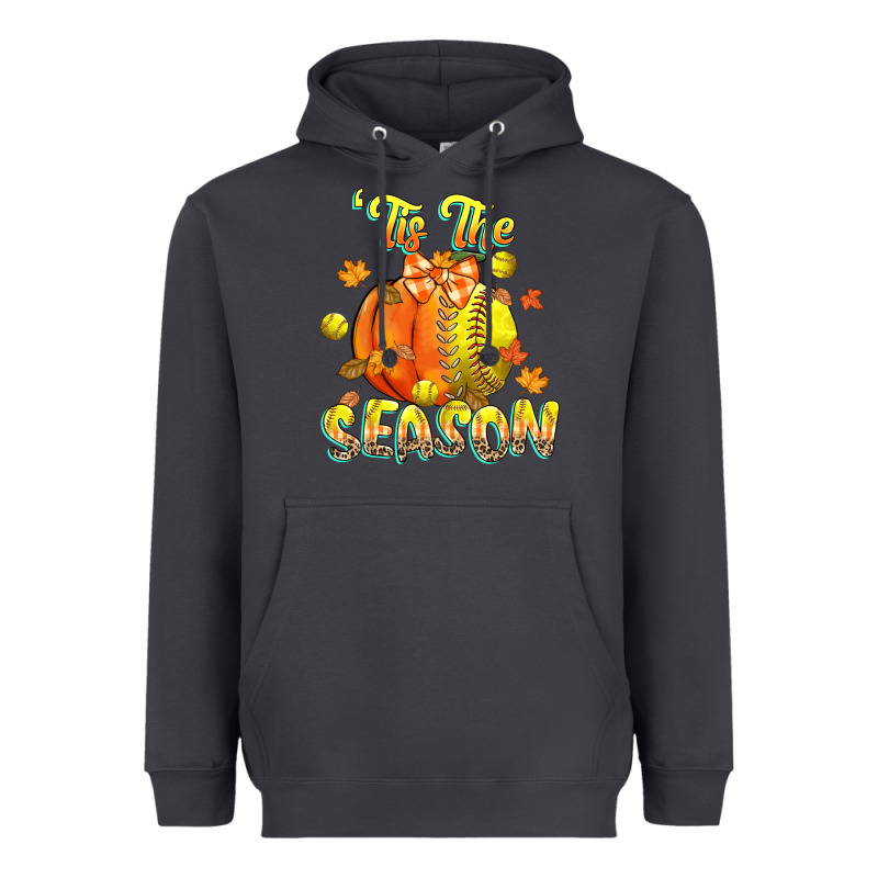 Its The Season Softball Heavyweight Hoodie by CowGirlArtShop | Teevron