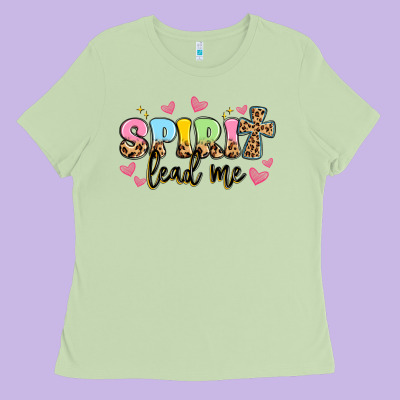Spirit Lead Me Ladies Tee Designed By Artiststas
