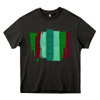 Asphalt Green Red Western Farm Life Brush Stroke Heavy Core Tee - Bettercallsaul