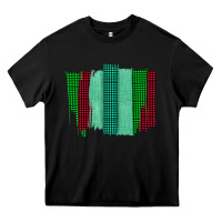 Black Green Red Western Farm Life Brush Stroke Heavy Core Tee - Bettercallsaul