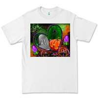 White halloween heart mouse pad Premium Tee - BundleAndBundleShop
