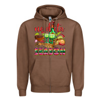 Chestnut No Dieta Season Zipper Hoodie - texasbilliewilder