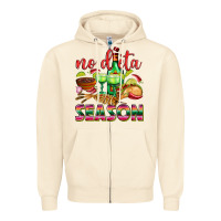 Sandshell No Dieta Season Zipper Hoodie - texasbilliewilder