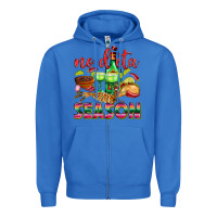 True Royal No Dieta Season Zipper Hoodie - texasbilliewilder