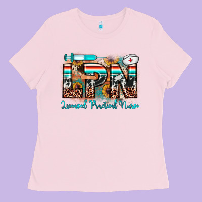 Lpn Licensed Practical Nurse Ladies Tee Designed By Jahusdesignshop