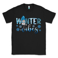 Black winter vibes gnome Classic Tee - JahusDesignShop