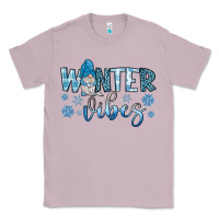 Lilac winter vibes gnome Classic Tee - JahusDesignShop